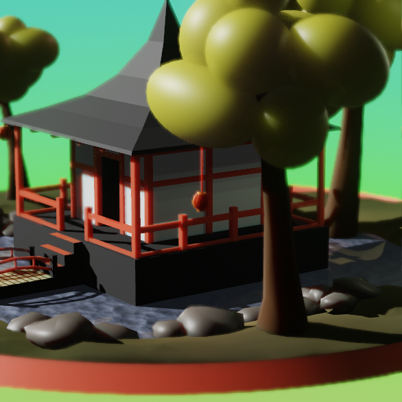 Eevee Lowpoly Pagoda preview image 2